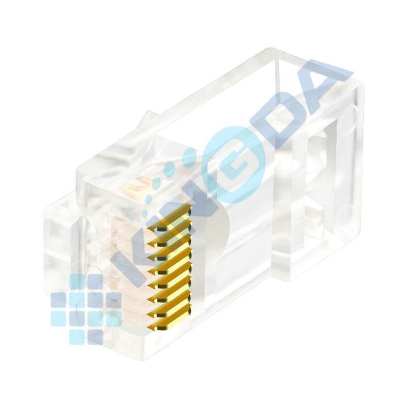 UTP CAT5E CAT6 8P8C Pass Through Plug