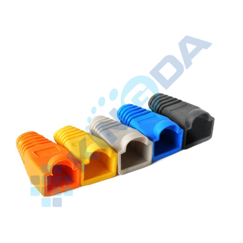 PVC Boot For CAT5E/ CAT6 Round Cable, OD: 6.0 or 6.5mm