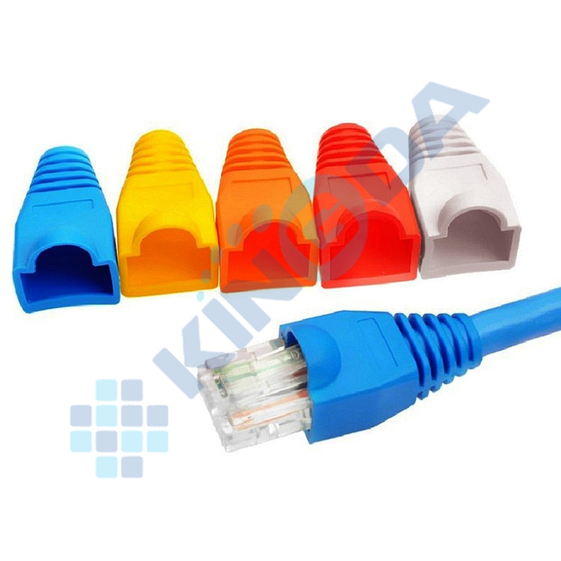 PVC Boot For CAT5E/ CAT6 Round Cable, OD: 6.0 or 6.5mm