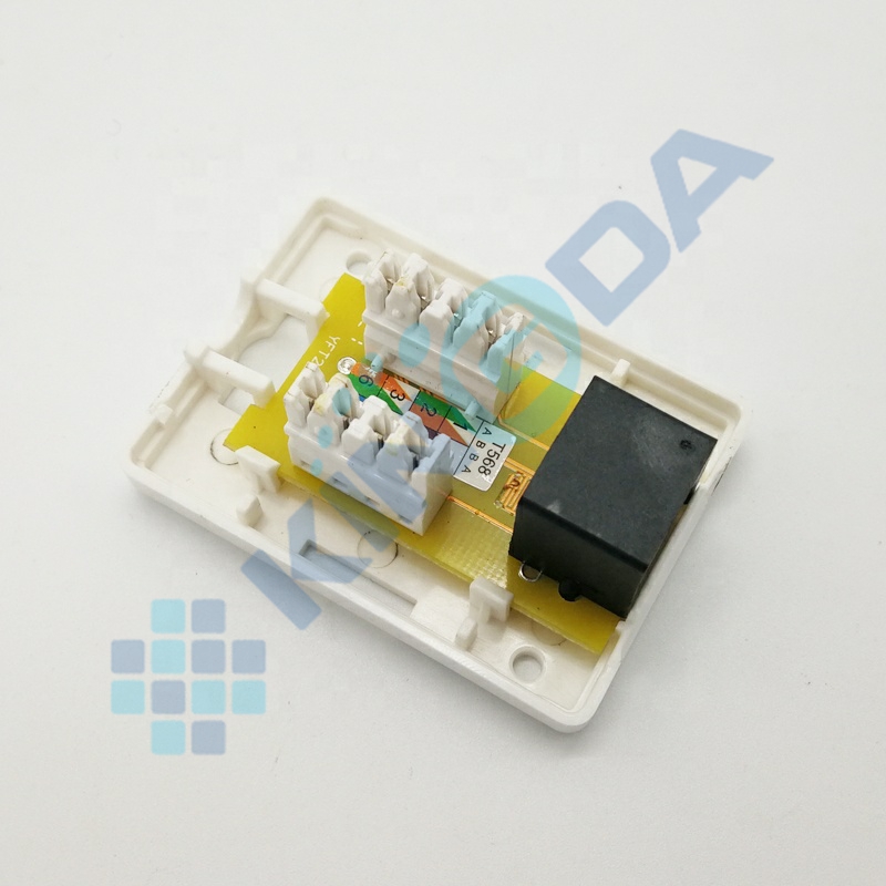 UTP CAT5E/ CAT6/CAT6A Surface Box,1 Port