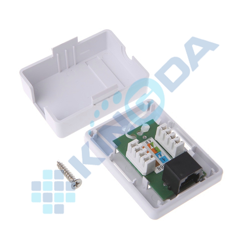 UTP CAT5E/ CAT6 Surface Box,1 Port