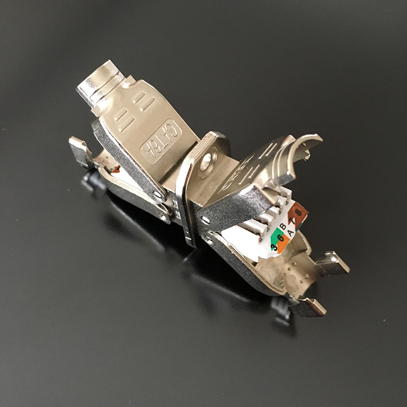 CAT6A STP Toolless Connector